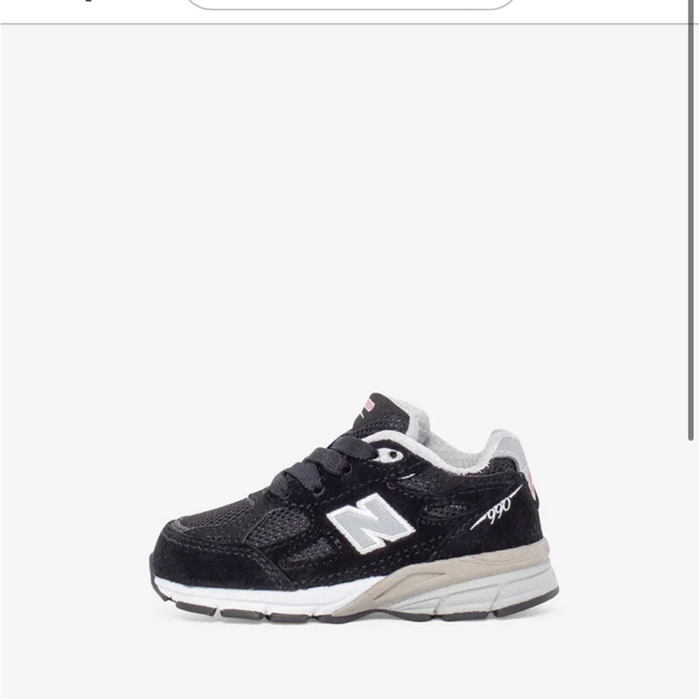Preschool toddler size 5C, KIDS' TODDLER NEW BALANCE 990V3 CASUAL SHOES - Picture 2 of 6